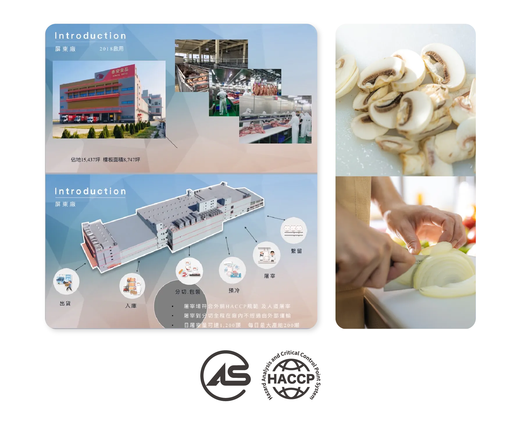 專業工廠生產＆數據化技術